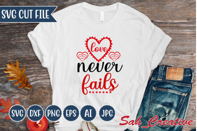 Love never fails