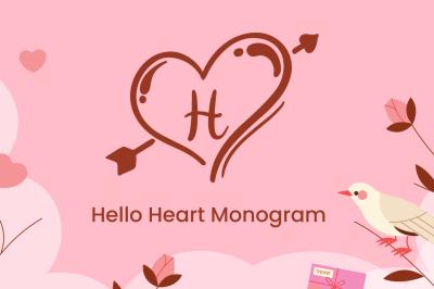 Hello Heart Monogram