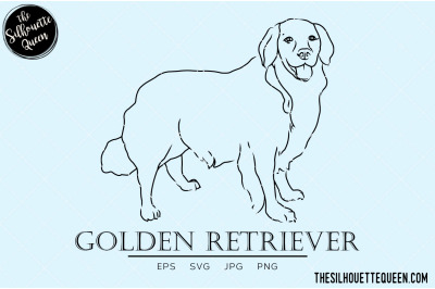 Golden Retriever Sketch