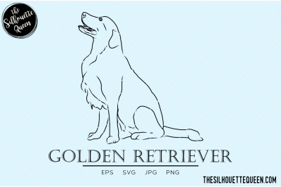 Golden Retriever Sketch