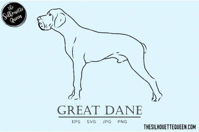 Great Dane Sketch