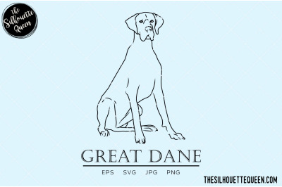 Great Dane Sketch