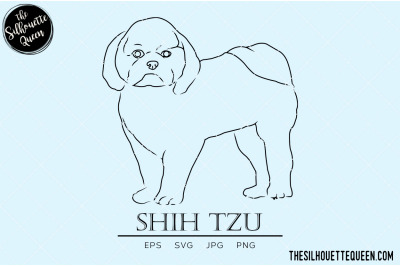 Shih Tzu Sketch