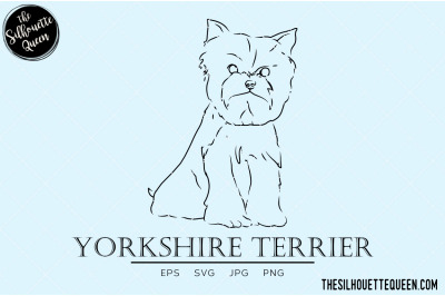 Yorkshire Terrier Sketch