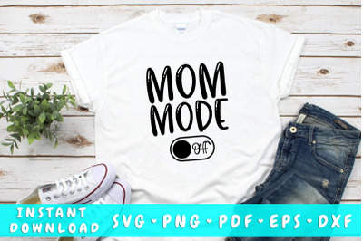 Mom mode off SVG