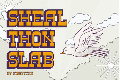 SHEAL THON SLAB Typeface