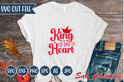 King of my Heart svg design