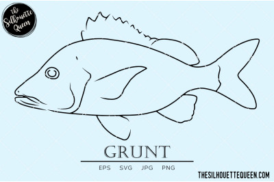 Grunt Hand sketched, hand drawn vector clipart