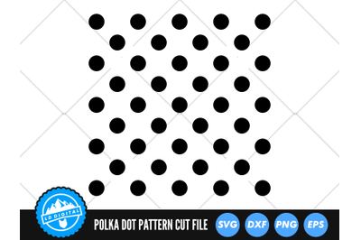 Polka Dot Pattern SVG | Dotted Pattern Cut File