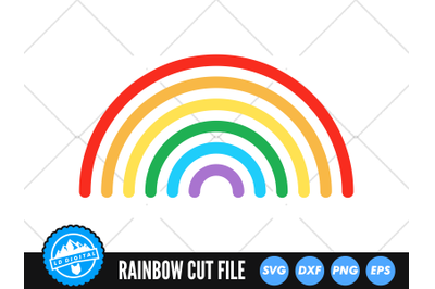 Rainbow SVG | Rainbow Cut File | Baby Rainbow SVG