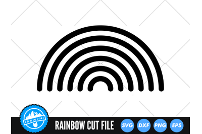 Rainbow SVG | Rainbow Cut File | Baby Rainbow SVG