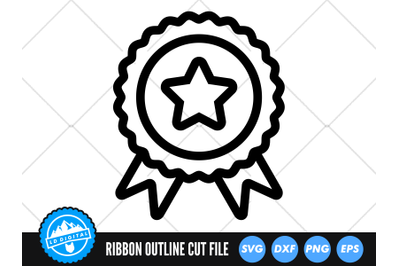 Ribbon SVG | Award Ribbon Cut File | Prize SVG