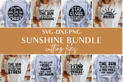 Sun SVG Tshirt Designs | Sun retro water bottle designs