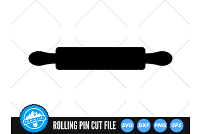 Rolling Pin SVG | Baking Utensils Cut File | Rolling Pin Cut File