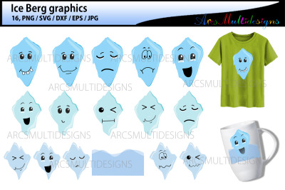 Iceberg cute graphics