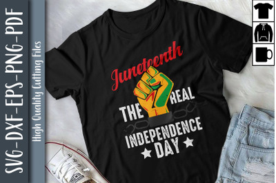 Juneteenth Real Independence Freedom Day