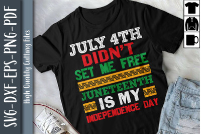 Juneteenth Is My Independence Day