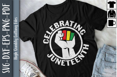 Funny Design Celebrating Juneteenth