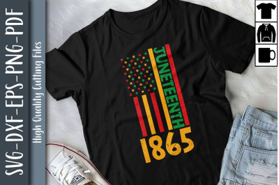 Design Happy Juneteenth 1865 Day