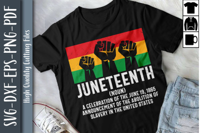 Funny Design Juneteenth Definition