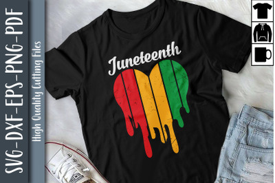 Funny Juneteenth Heart Black History