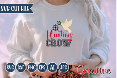 Hunting Crow svg