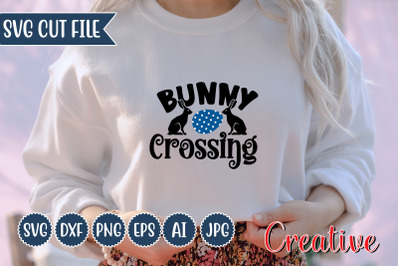 Bunny Crossing svg Design