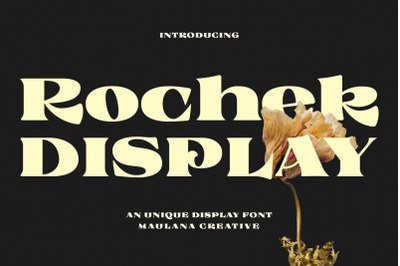 Rochek Vintage Serif Display Font