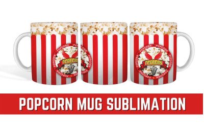 Popcorn Mug Sublimation