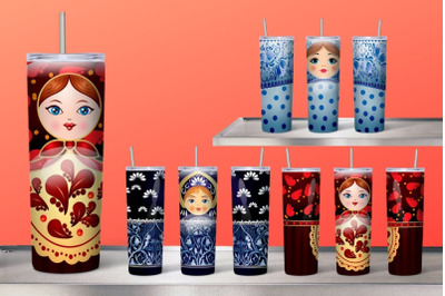 Matryoshka Tumbler Sublimation