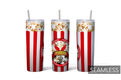 Popcorn Tumbler Sublimation