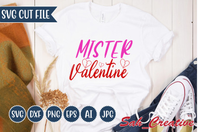 Mister Valentine svg Design