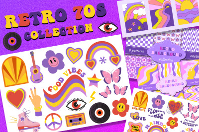 Retro Vibes 70s trendy collection