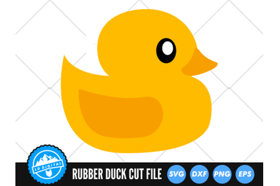 Rubber Duck SVG | Rubber Ducky Cut File | Bath Time SVG