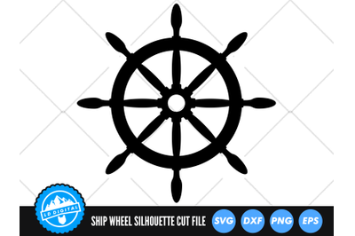 Ship Wheel SVG | Nautical Ship Wheel Cut File