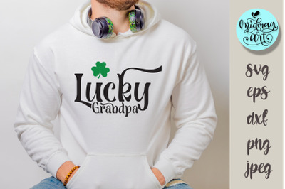 Lucky grandpa svg, St. Patrick&#039;s day svg