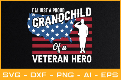 i m just a proud grandchild of a veteran hero--