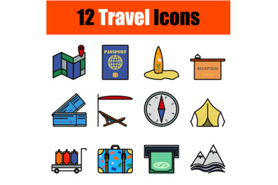 Travel Icon Set