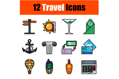 Travel Icon Set