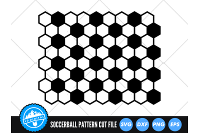 Soccer Pattern SVG | Soccer Ball Pattern Cut File | Football Pattern