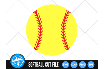 Softball SVG | Sports Mom Cut File | Baseball SVG