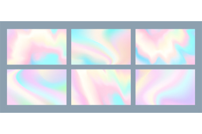 Neon holographic background