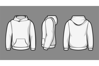 Hoodie template views