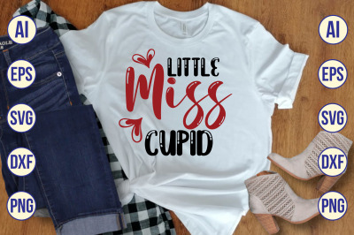 Little Miss Cupid SVG