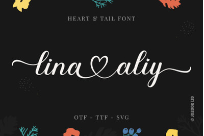 Habiby - Lovely Heart Script Font