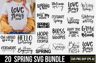 Spring SVG Bundle