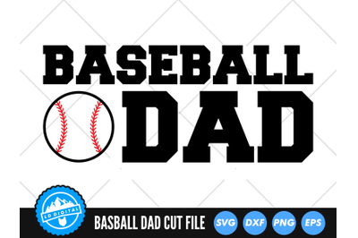 Baseball Dad SVG | Sports Dad Cut File | Baseball Dad Cut File