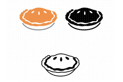 Pie SVG and PNG clipart