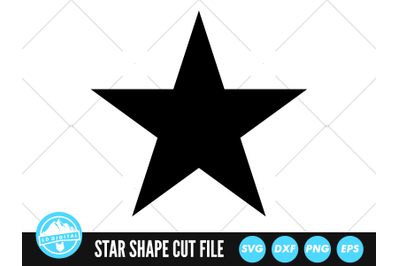 Star SVG | Star Cut File | Basic Shapes SVG