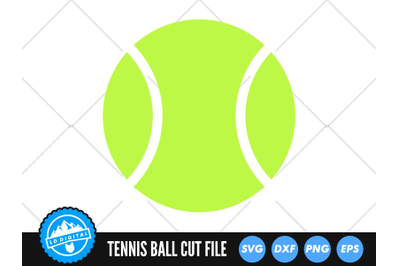 Tennis Ball SVG | Tennis Mom Cut File | Sports SVG